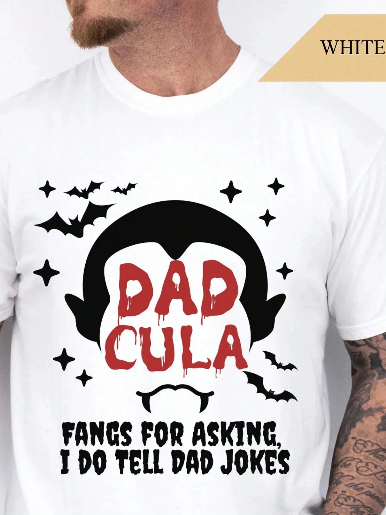 Spooky Dad Ghost Halloween T-Shirt